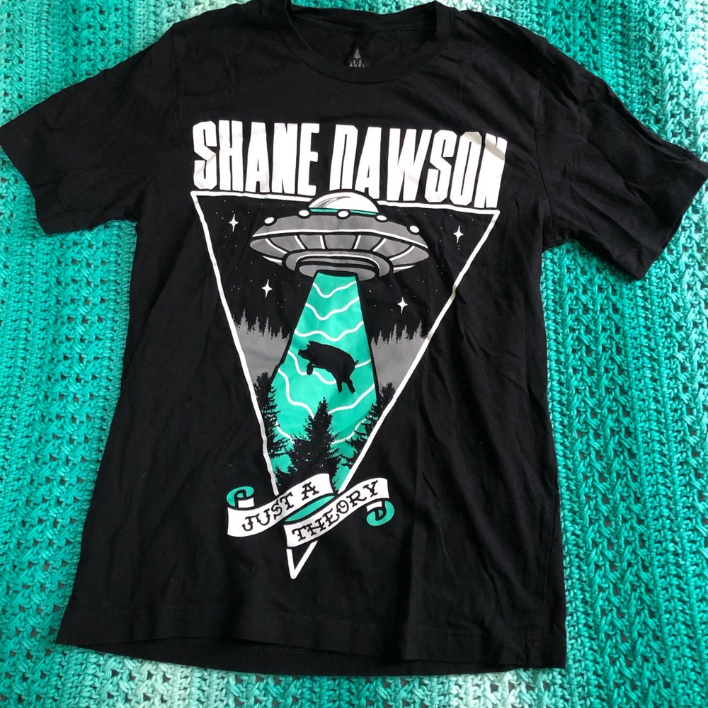 Shane Dawson “Just A Theory” Black Graphic T-Shirt
